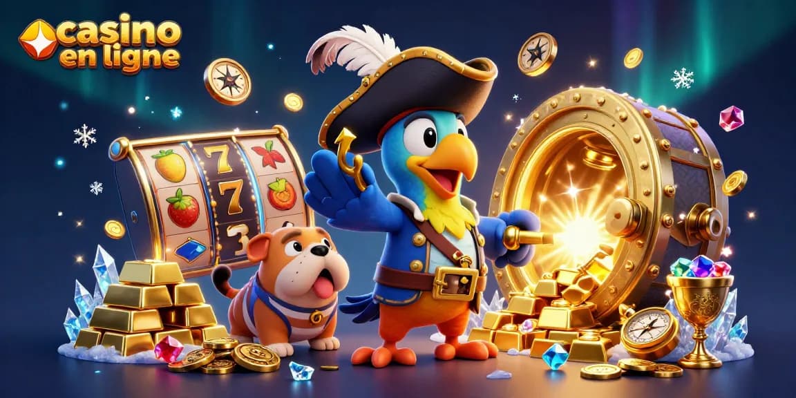Jouez au casino en ligne et découvrez des machines à sous dans un univers coloré et dynamique.