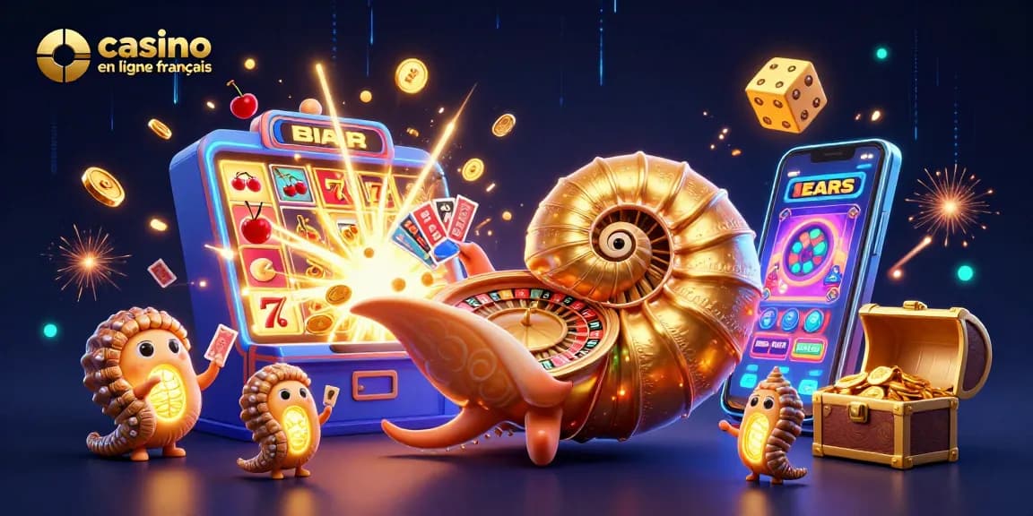 Jouez sur le casino en ligne français avec la roulette et les machines à sous éclatantes.