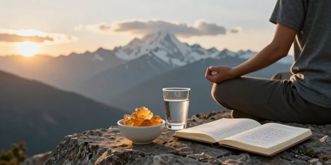Experience the benefits of Pure Shilajit Australia in a serene Himalayan wellness setting.
