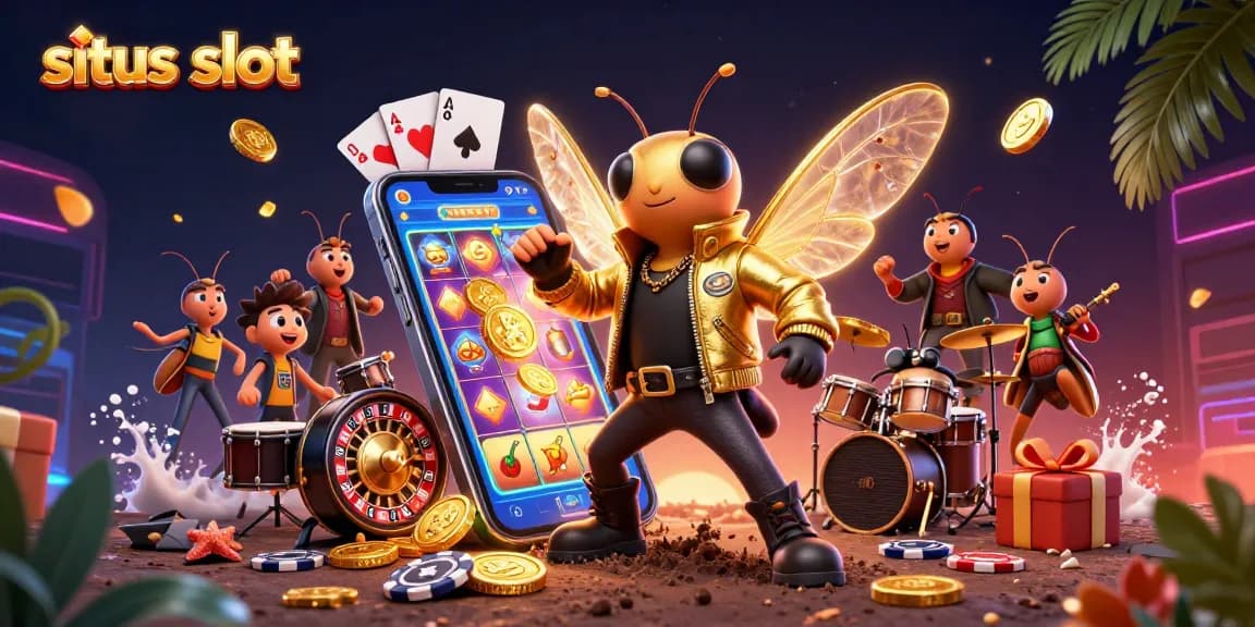Sparking excitement at situs slot with a vibrant 3D rock star and thrilling game elements