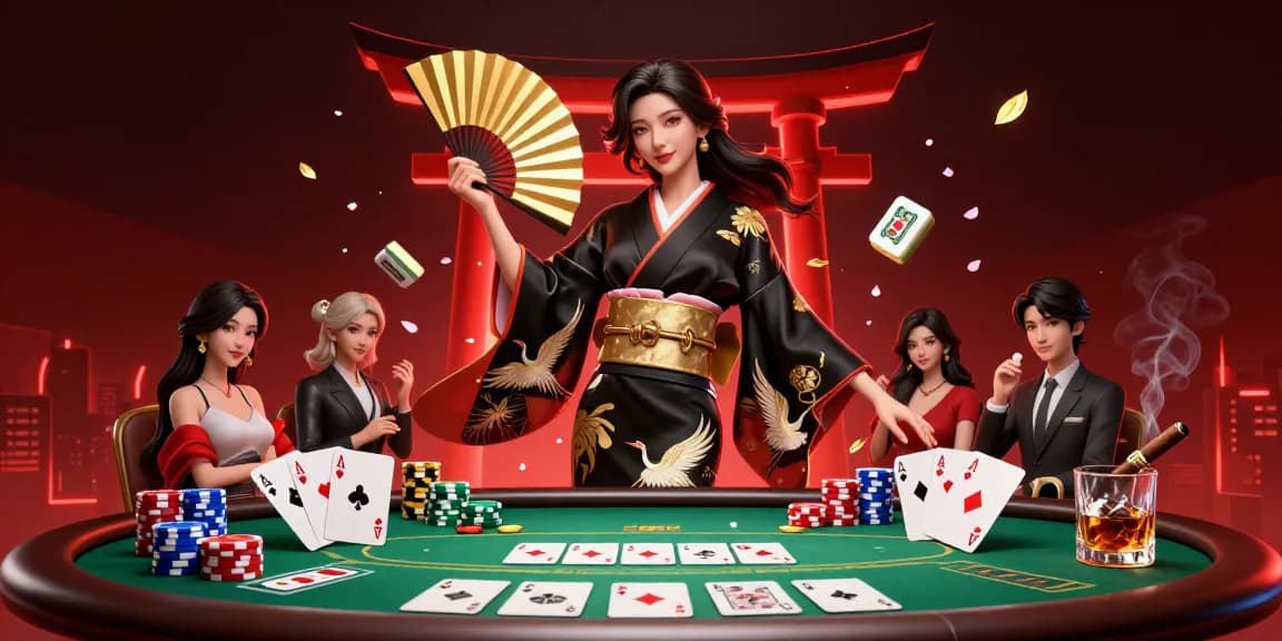 Engage with thrilling gameplay at casino en ligne france, showcasing poker elements and a vibrant setting.