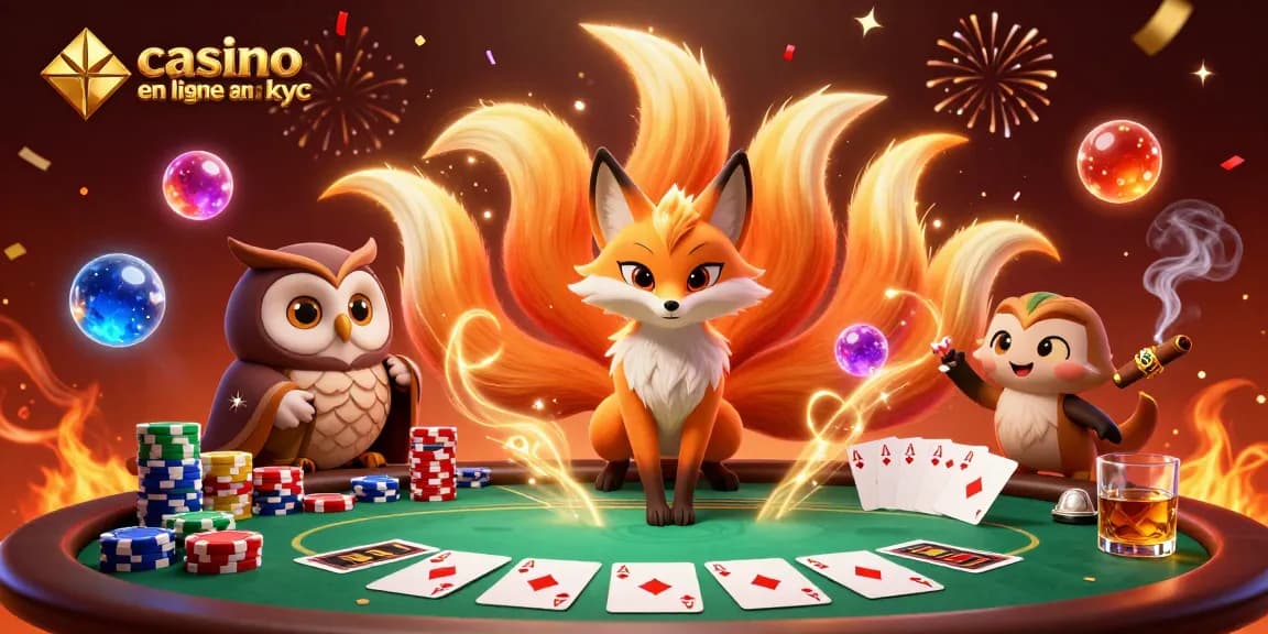 Profitez d'une expérience de jeu immersive avec casino en ligne sans kyc et des éléments de poker inégalés.