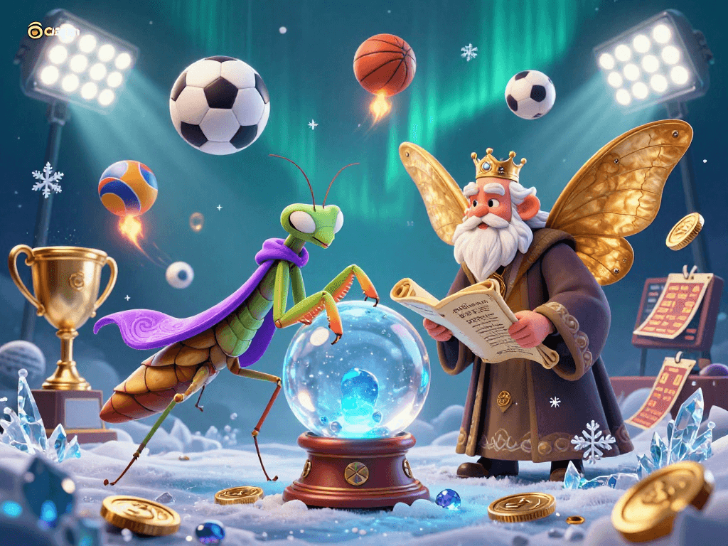 Engage in the mystical casino atmosphere with a fortune teller, moth librarian, and glowing sports elements.