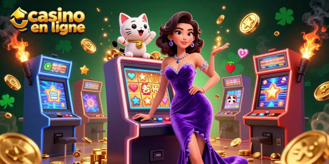 Récompenses de jackpot au casino en ligne avec des machines à sous vibrantes et des éléments gagnants !
