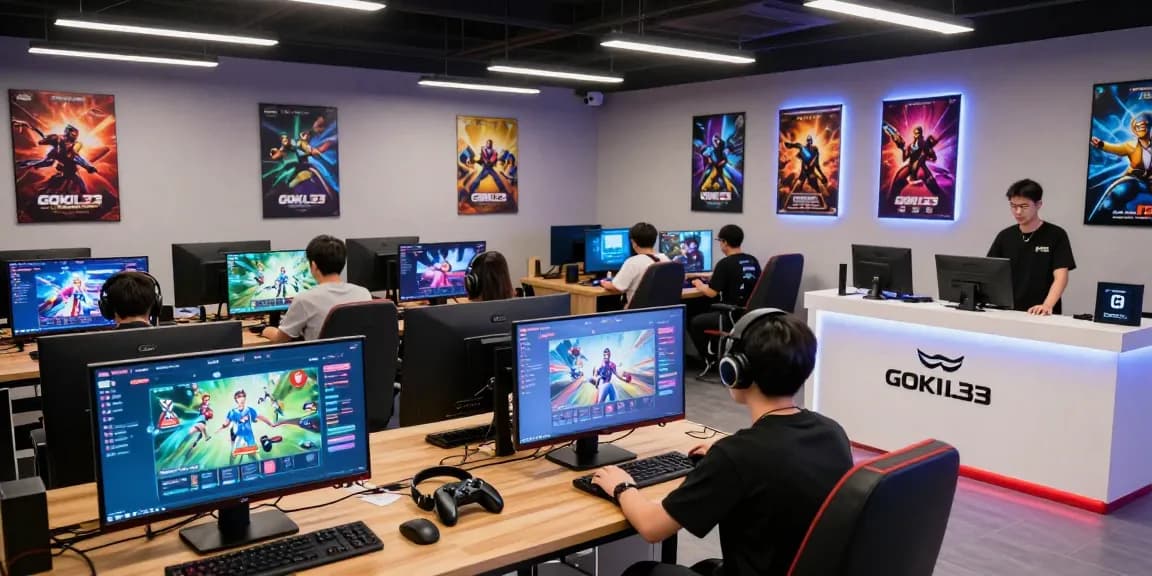 Menampilkan pengalaman bermain di GOKIL33, portal resmi game terbaik, dengan antarmuka menarik dan dukungan pelanggan yang ramah.