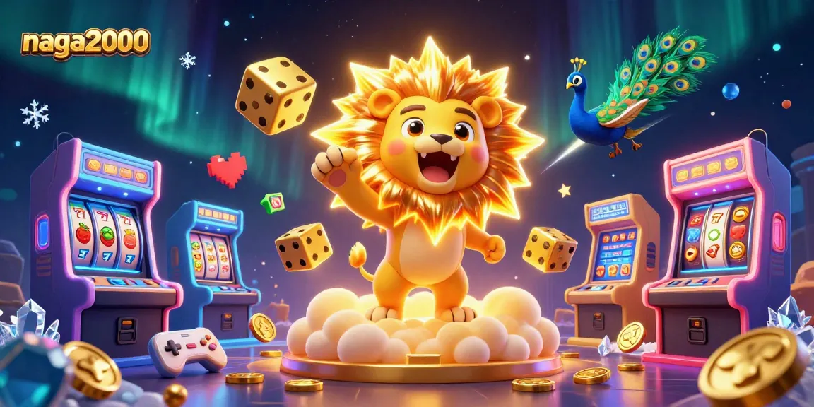 Naga2000 menyediakan pengalaman bermain slot yang gembira dengan petualangan singa dan dadu emas yang menggembirakan.