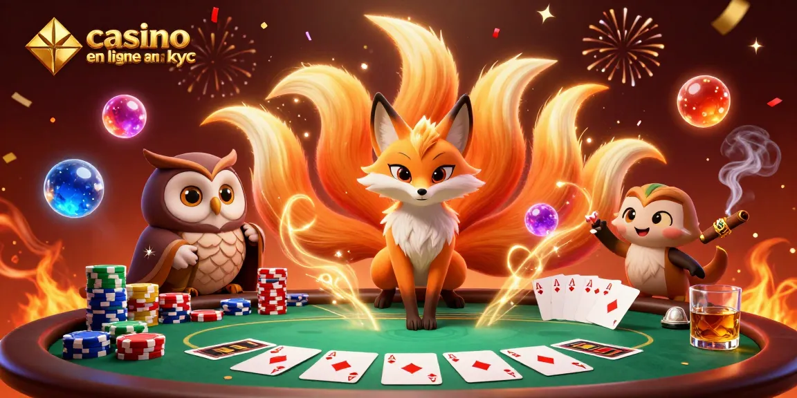Profitez d'une expérience de jeu immersive avec casino en ligne sans kyc et des éléments de poker inégalés.