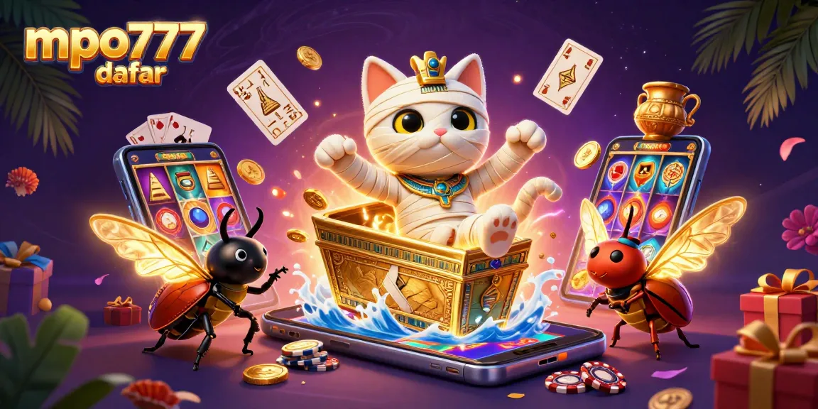 Engage with mpo777 daftar and experience thrilling casino adventures in a vibrant pyramid setting.