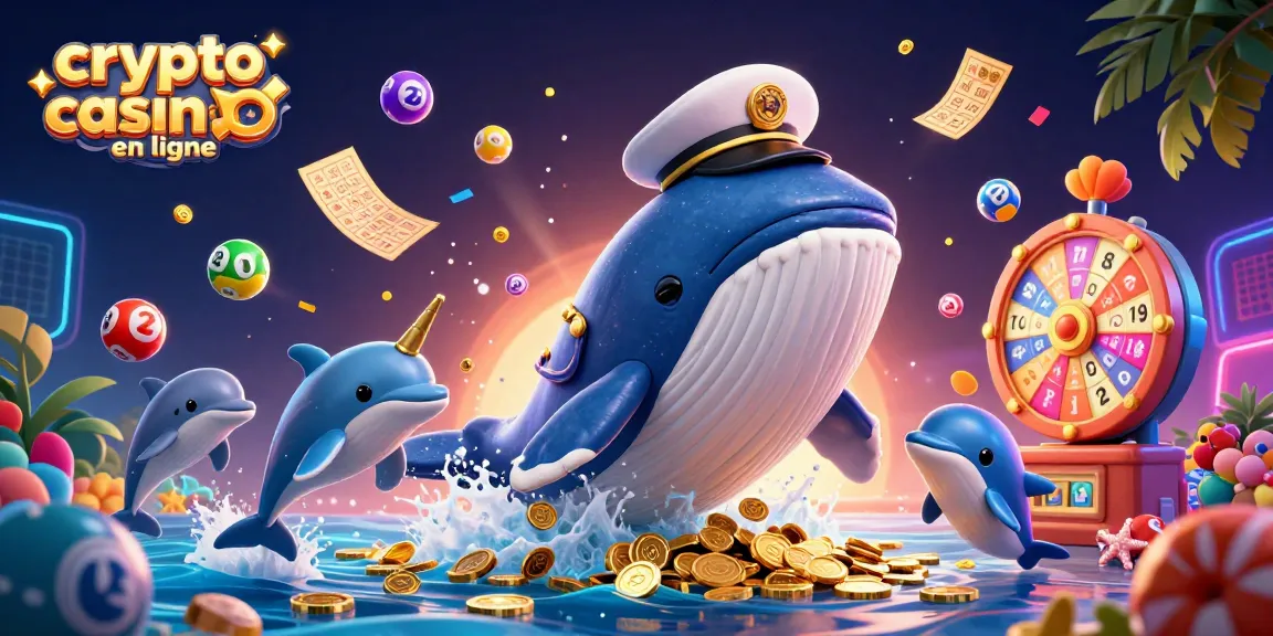 Vivez l'excitation d'un crypto casino en ligne avec une scène dynamique de jeux et de gains.