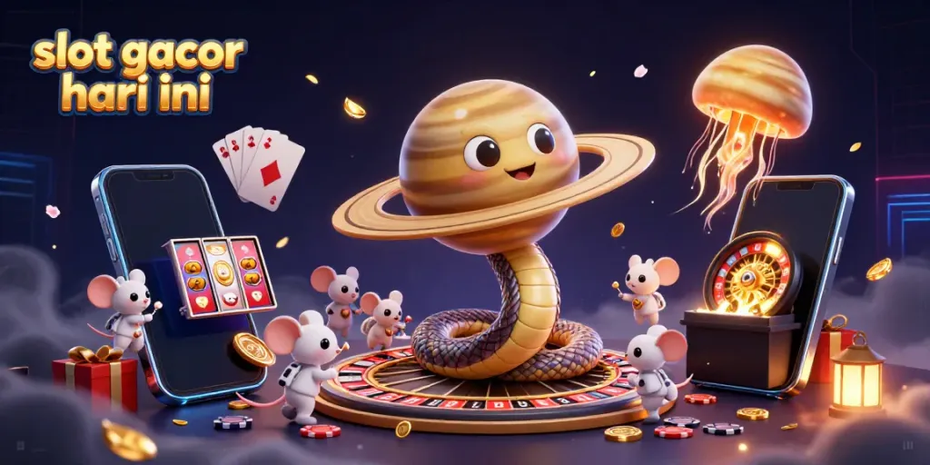 Mainkan slot gacor hari ini dengan pengalaman visual menarik dari karakter dan elemen kasino.