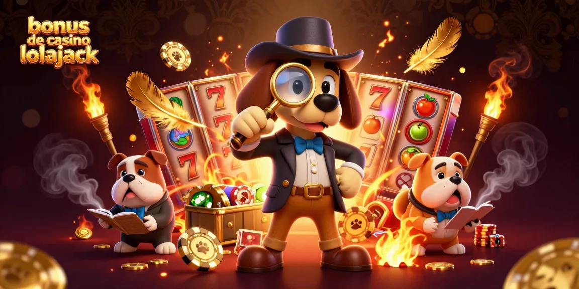 Engage in thrilling action with the bonus de casino lolajack in a vivid casino illustration, featuring dynamic game elements.
