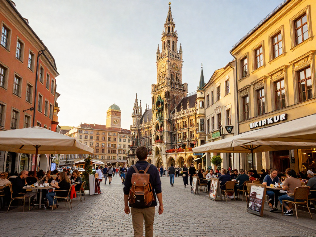 Transport rapid cu autocar Moldova München, călătorie unică în Europa.