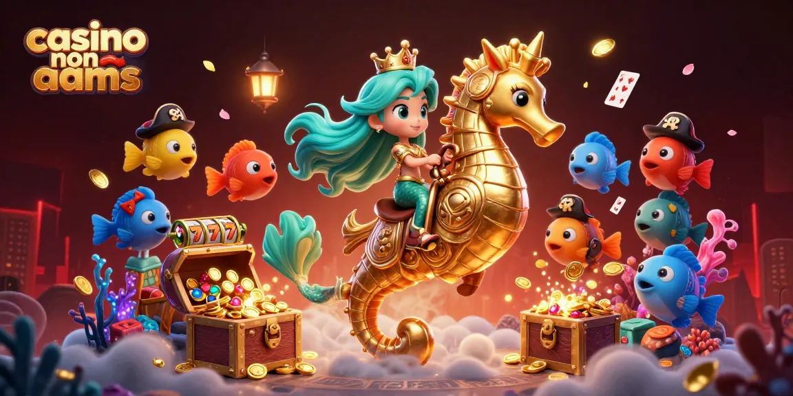Vivi avventure emozionanti nei casinò non AAMS con personaggi colorati, tesori ed elementi di gioco.