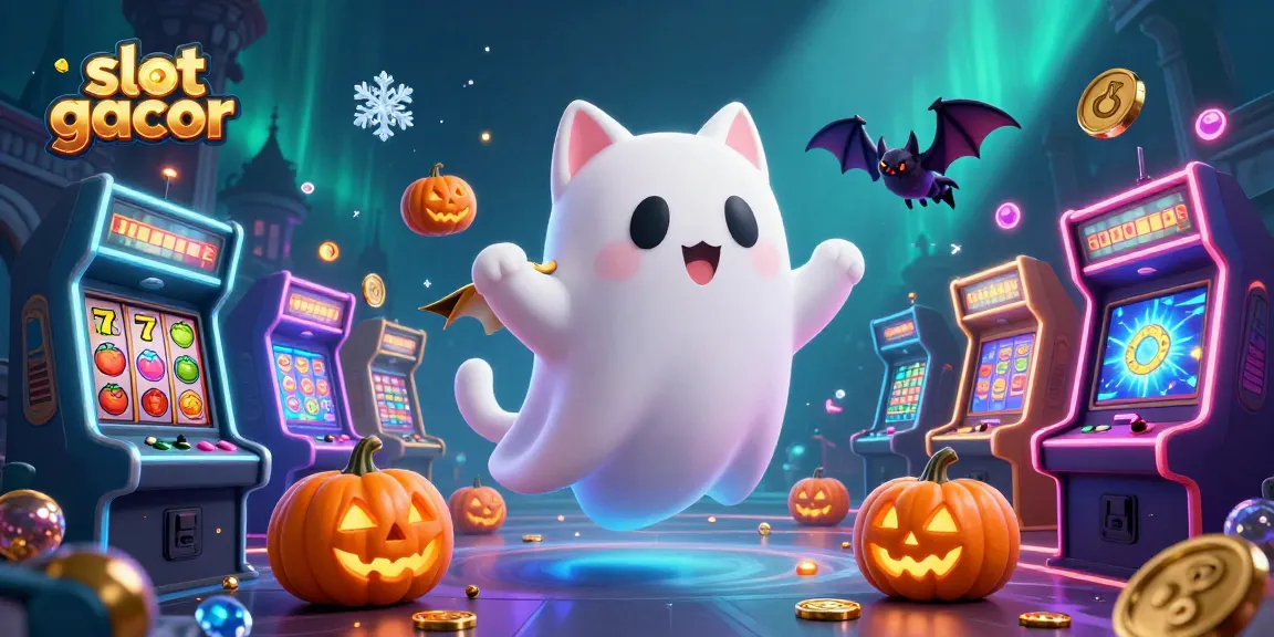 Experience thrilling slot gacor adventures with a ghost cat in a haunted casino!