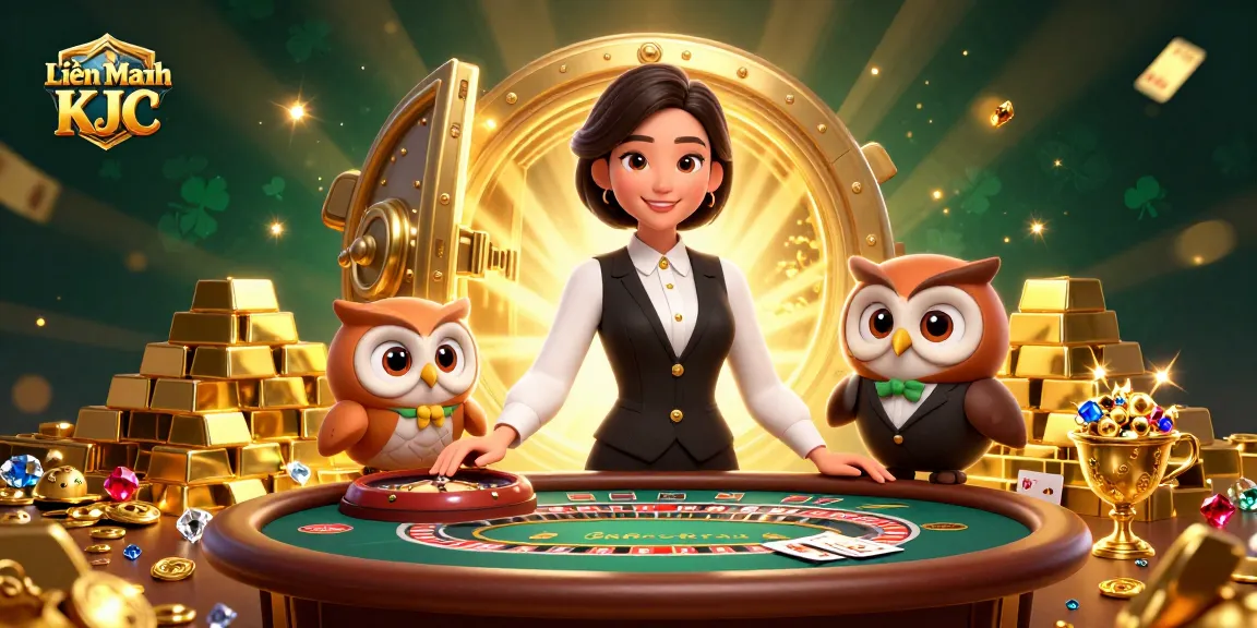 Play exciting games at Liên Minh KJC with professional dealers and a wealth of treasure around them.