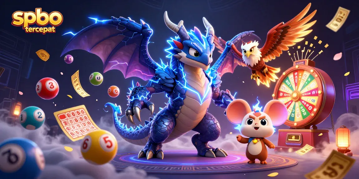 Engage with spbo tercepat's vibrant casino world featuring lottery balls and dynamic gaming elements.