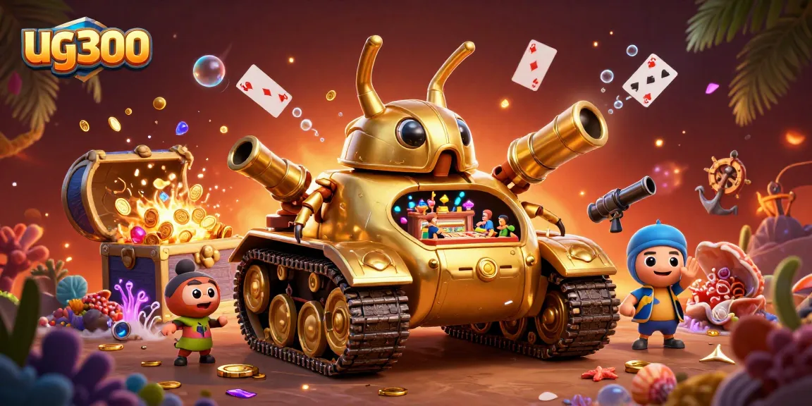 Menangkan banyak koin dengan ug300 di kasino mini dalam tank keong emas.